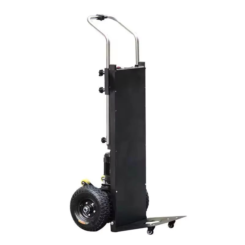 Electric Portable Two Wheeled Foldable Heavy-duty Stair Climbing Driver Cart Lift Truck