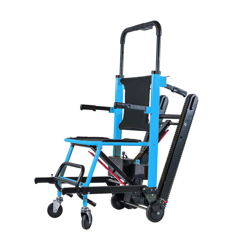Lightweight Electric Stair Climber Powered Stair Lift Wheelchair for Elderly and Disabled Foldable Stair Climb Wheelchair