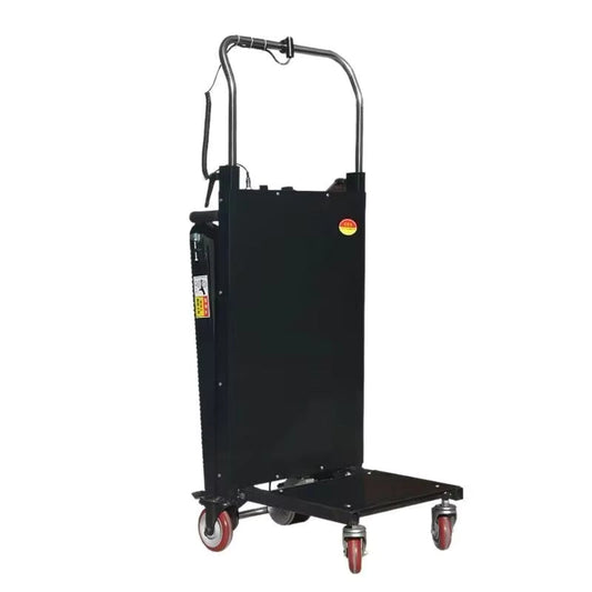 Electric Power Stair Climber Machine Battery Crawler Transport Cargo Stair Climbing Dolly Cart Stair Climbing Cart With Belt
