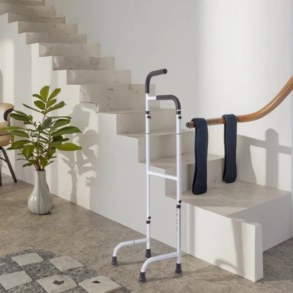 Stair Climbing Cane - Lifts for Seniors & Elderly, Half Steps Assist, Adjustable & Portable Stair Walker Device