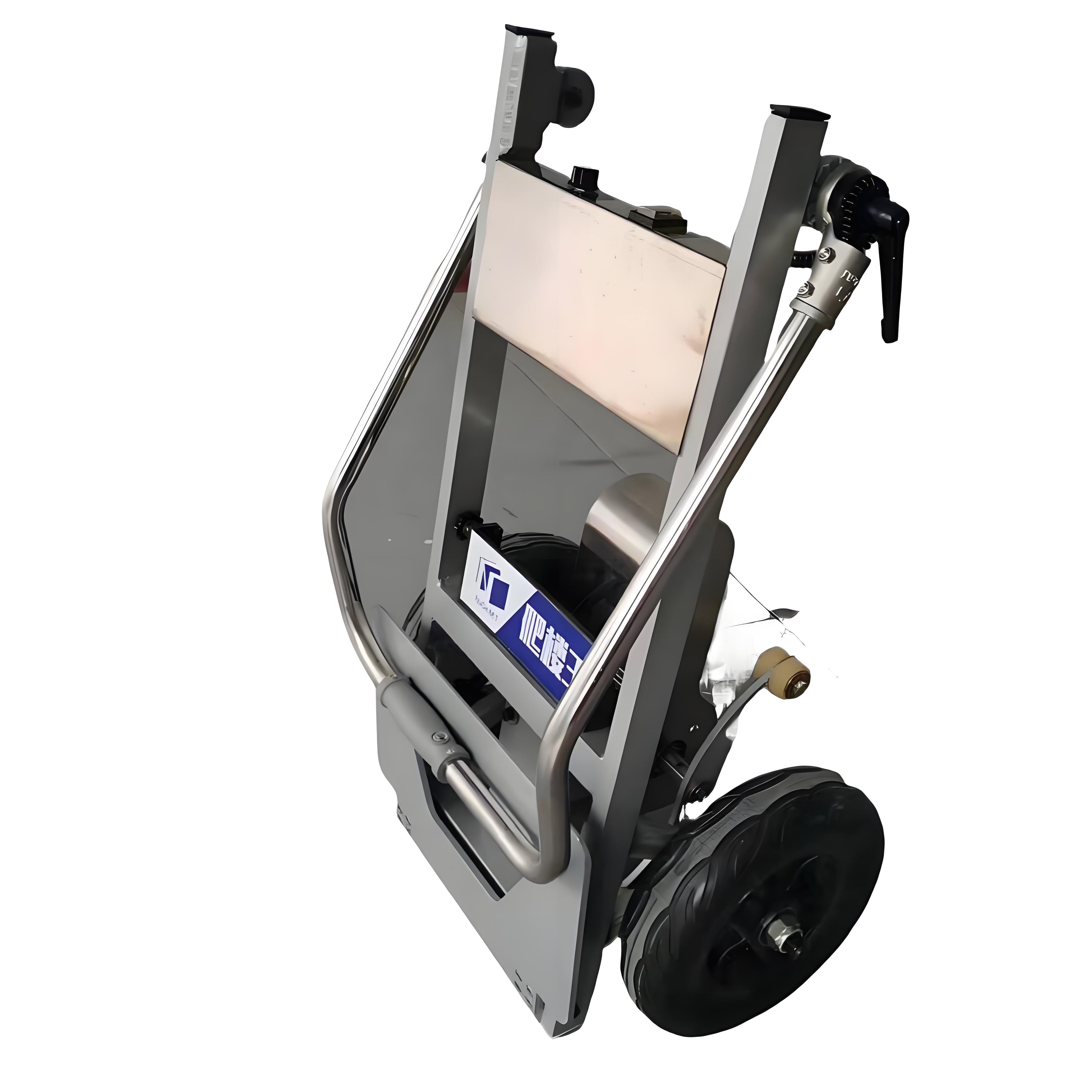 Brilliant Electric Stair Climbing Truck Mobile Steel Mobile Stair Trolley with Lithium Battery New Condition for Heavy Goods