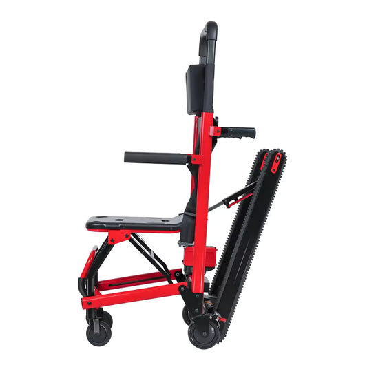 Wheelchair Stair Lift Disabled Electric Stair Climber Wheelchair Lightweight Foldable Convenient for  Disabled and Elderly
