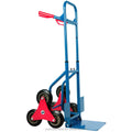 Foldable Steel Six Wheel Hand Trolley Climb Stair Trolley HT1426N Hand Truck