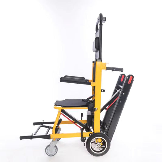 Stair Climbing Electric Powered Stair Climbing Wheelchair for Disabled Stair Climber Patient Cost of Folding Wheelchair