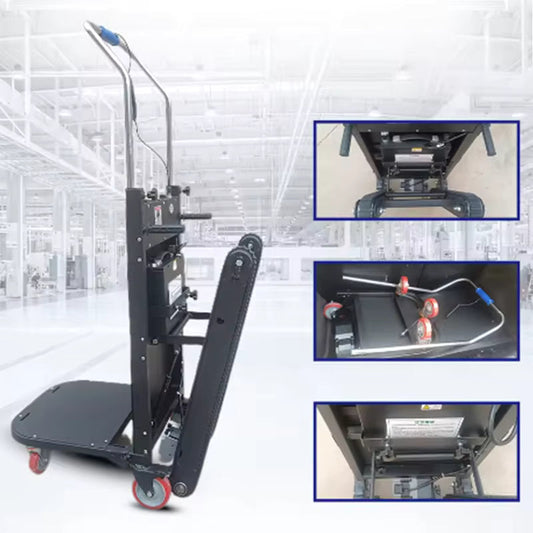 Powered Stair Climber Stair Climber Trolley Tracked Transport Vehicle Automatic marvel Silent Appliance Moving Folding
