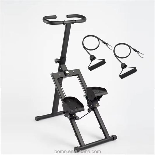 Zoshine Home Use Stair Stepper Mountain Climbing Machine Body Fitness with Stable Frame Adjustable Handlebar