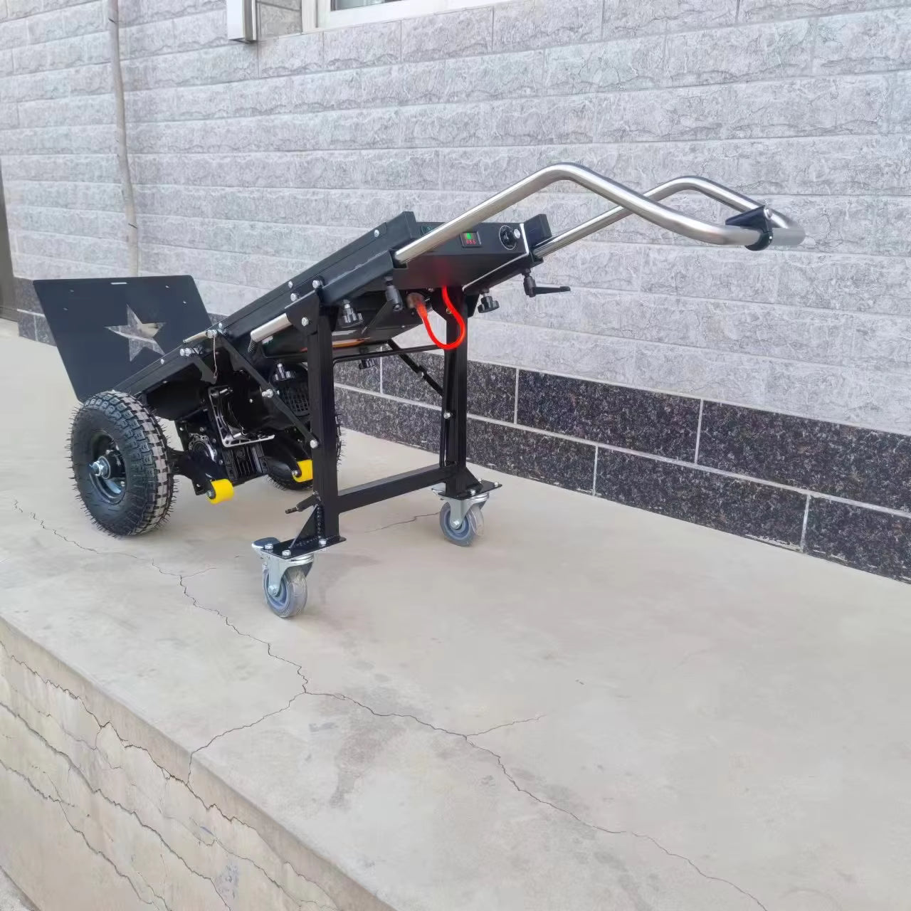 300KG 400KG Electric Stair Climbing Hand Truck with Platform