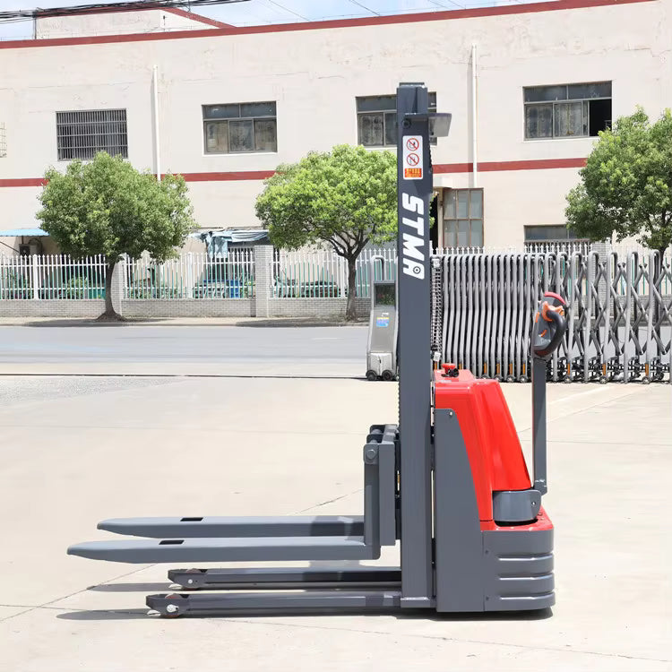 STMA Brand Stacker Pallet Truck Lift 1500kg Counter Balanced Electric Stacker