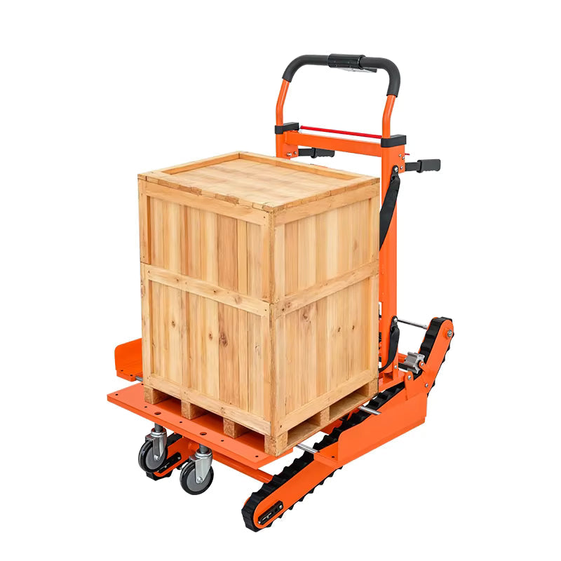 210KG Load Adjustable Pallet Stair Climbing Hand Truck Self-balancing System