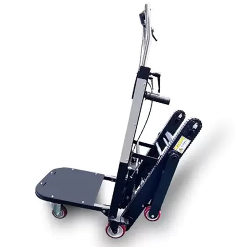 Mobile Electric Stair Climbing Truck Trolley Battery Powered Crawler Type Foldable Platform Lift for Moving Company
