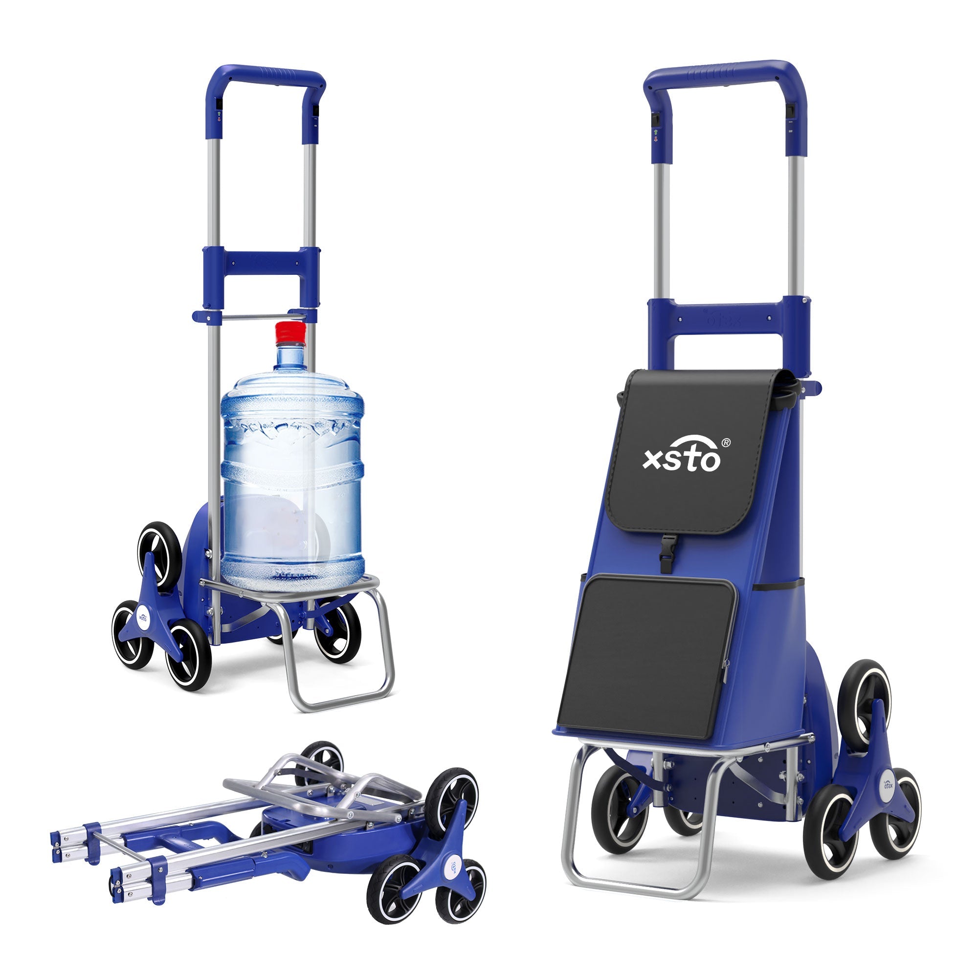 66lbs Robby Stair Climbing Shopping Cart ZW030